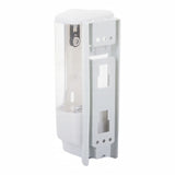 Väggmonterad tvålpump / tvåldispenser – manuell dosering vägg – ABS, 350 ml - sparklar.se
