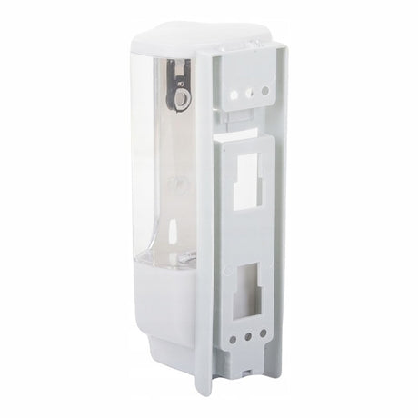 Väggmonterad tvålpump / tvåldispenser – manuell dosering vägg – ABS, 350 ml - sparklar.se