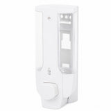 Väggmonterad tvålpump / tvåldispenser – manuell dosering vägg – ABS, 350 ml - sparklar.se