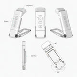 Boklampa / läslampa / klämlampa – justerbart läsljus – Ra≥90, 9 LED, 500 mAh - sparklar.se