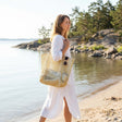 Strandväska / meshväska – vikbar för resa strand – nylon, meshväv, hand eller axel - sparklar.se