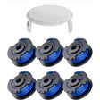 Trimmerspolar med spolkåpa – Ryobi-kompatibelt 6-pack – bild 1