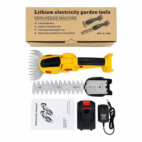 Minihäcksax – sladdlös 2-i-1 grässax och busktrimmer – ND-23110-10.webp - sparklar.se