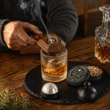 Cocktailsmoker / röksats för whisky och drinkar – träflis i 6 smaker, presentbox - sparklar.se