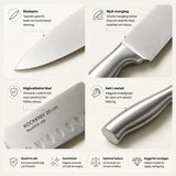 Knivset 5 delar – köksknivar i 4Cr-stål för vardagsmatlagning – ND-23303-11-INF.webp - sparklar.se