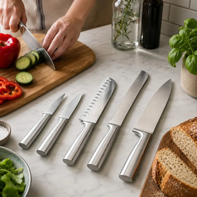 Knivset 5 delar – köksknivar i 4Cr-stål för vardagsmatlagning – ND-23303-3-ENV.webp - sparklar.se