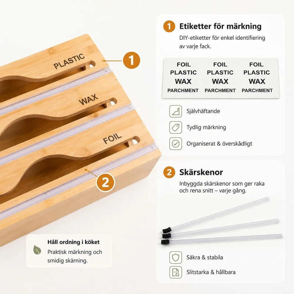 Folieskärare i bambu – väggmonterad dispenser för köksrullar – ND-23344-3-INF.webp - sparklar.se