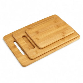 Bambuskärbrädor i tre storlekar – 3-pack – Sparklar