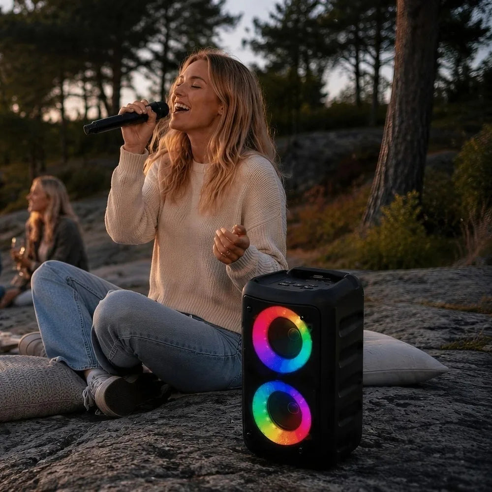 Bluetoothhögtalare 10 W – portabel högtalare med RGB-ljusring – ND-23353-17-ENV.webp - sparklar.se