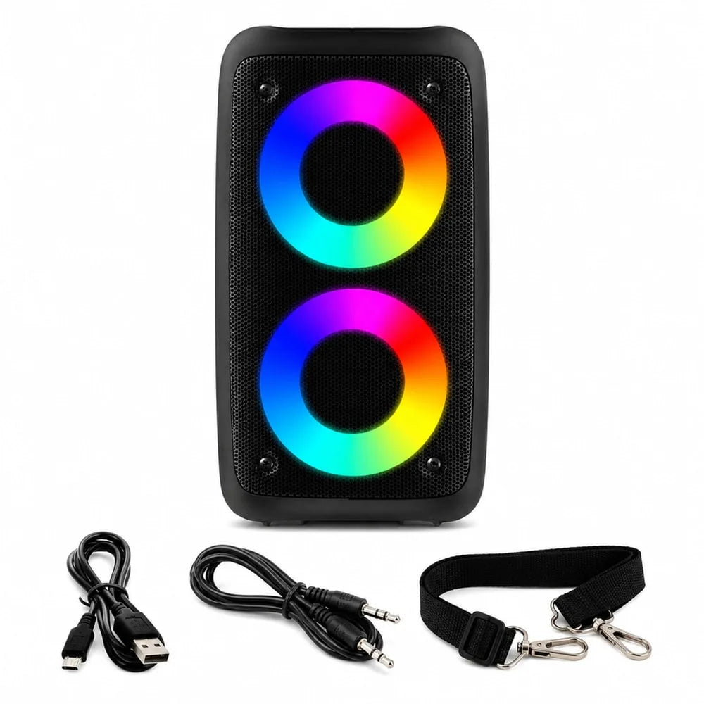 Bluetoothhögtalare 10 W – portabel högtalare med RGB-ljusring – ND-23353-2.webp - sparklar.se