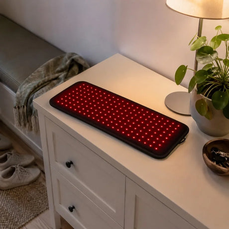 Rödljus- och värmebälte med timer – Sparklar