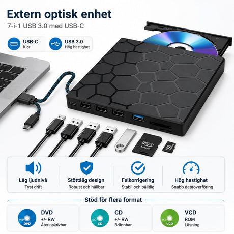 Extern CD/DVD-spelare och brännare – optisk enhet med USB-C – ND-23415-4-INF.jpg - sparklar.se