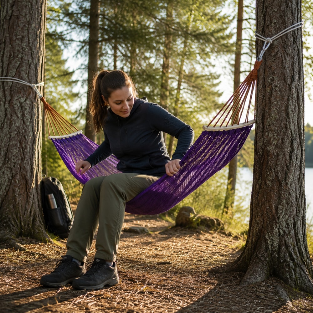 Campinghängmatta – lätt tyghängmatta för trädgård och utflykt – ND-23440-13-ENV.jpg - sparklar.se