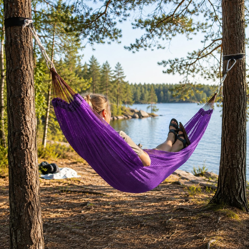 Campinghängmatta – lätt tyghängmatta för trädgård och utflykt – ND-23440-14-ENV.jpg - sparklar.se