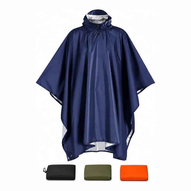 Regnponcho 3-i-1 – poncho, tarp och markduk - sparklar.se