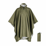 Regnponcho 3-i-1 – poncho, tarp och markduk - sparklar.se
