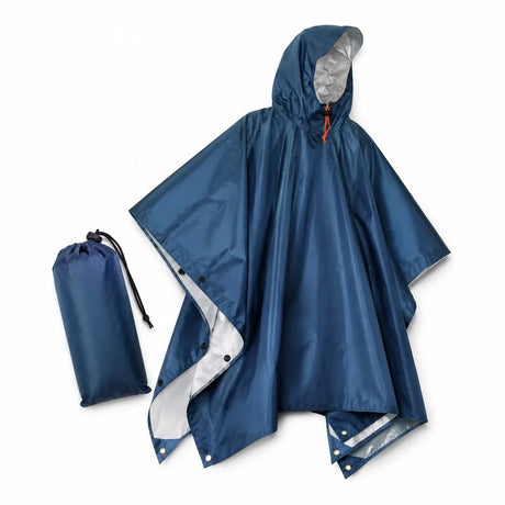 Regnponcho 3-i-1 – poncho, tarp och markduk - sparklar.se