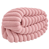 Mjuk pläd i rosa