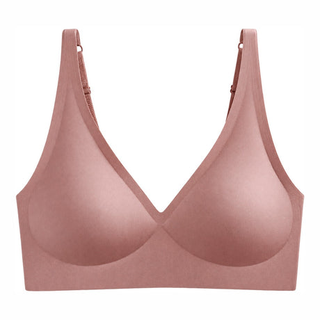 Gammalrosa sömlös bh