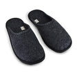 Natural Felt Slippers Mustja