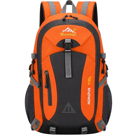 Orange ryggsäck på 40 liter