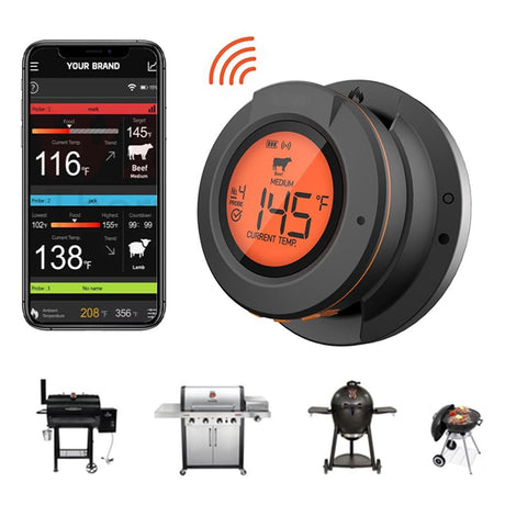 Bluetooth BBQ-termometer - sparklar.se