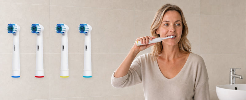 Tandborsthuvuden kompatibla med Oral-B